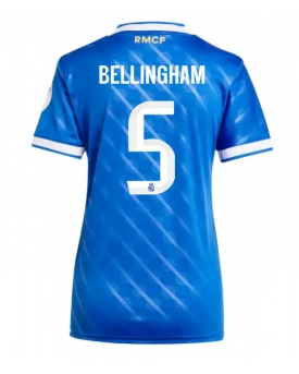 Real Madrid Jude Bellingham #5 Maglia Gara Terza Repliche 2025-26 Donna Maniche Corte